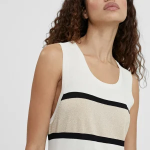 Lola Casademunt Vestidos Y Faldas<Vestido largo de punto NEGRO-CRUDO
