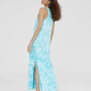 Lola Casademunt Baño<Vestido largo de tirantes ROSA