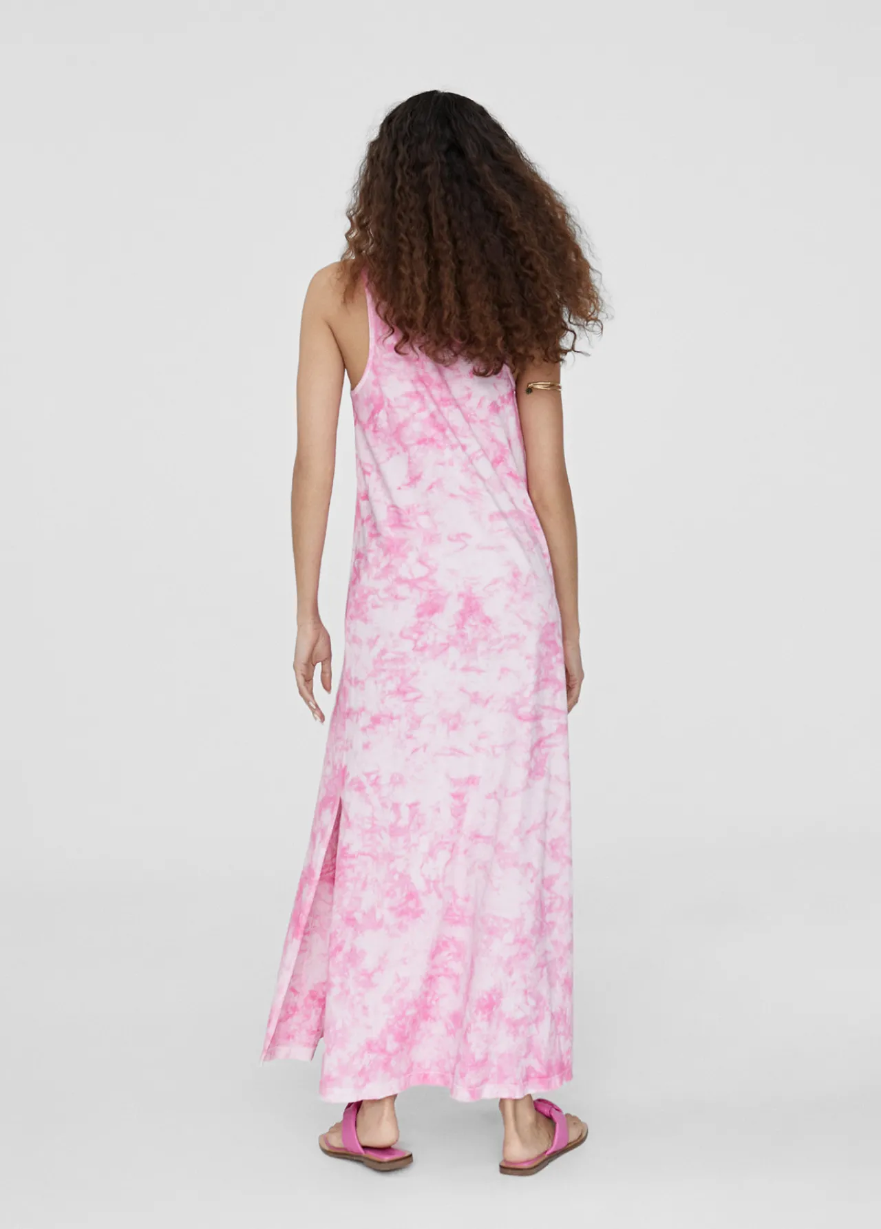 vestido_largo_de_tirantes_2.webp Lola Casademunt Baño<Vestido largo de tirantes ROSA