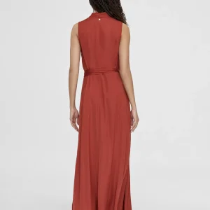 Lola Casademunt Vestidos Y Faldas<Vestido largo escote pico NEGRO