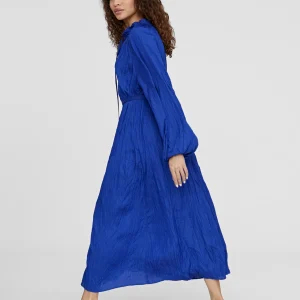 Lola Casademunt Vestidos Y Faldas<Vestido largo fluido AZULELECTRICO