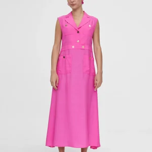 Lola Casademunt Vestidos Y Faldas<Vestido largo fluido FUCSIA