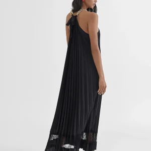 Lola Casademunt Vestidos Y Faldas<Vestido largo halter ROJO