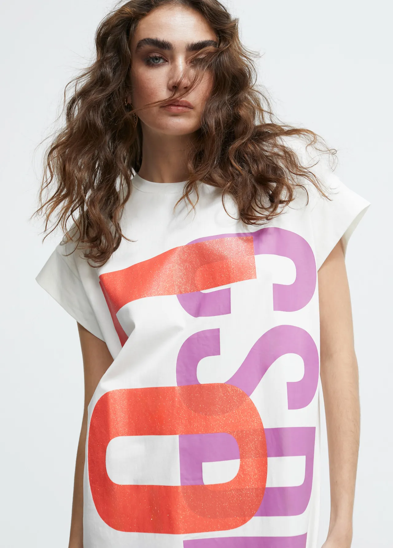 vestido_largo_lola_3.webp Lola Casademunt Camisetas Y Tops | Vestidos Y Faldas<Vestido largo Lola BLANCO-ROSA