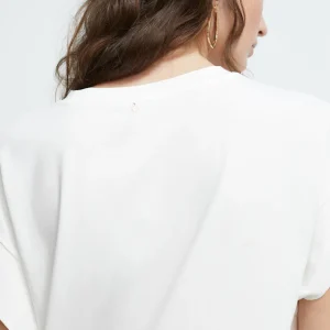 Lola Casademunt Camisetas Y Tops | Vestidos Y Faldas<Vestido largo Lola BLANCO-ROSA