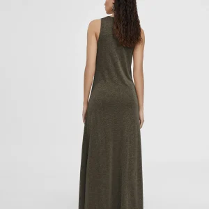 Lola Casademunt Vestidos Y Faldas | Punto<Vestido largo y dorado NEGRO