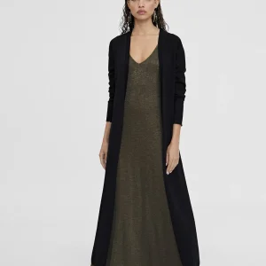 Lola Casademunt Vestidos Y Faldas | Punto<Vestido largo y dorado NEGRO