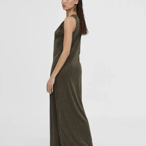Lola Casademunt Vestidos Y Faldas | Punto<Vestido largo y dorado NEGRO