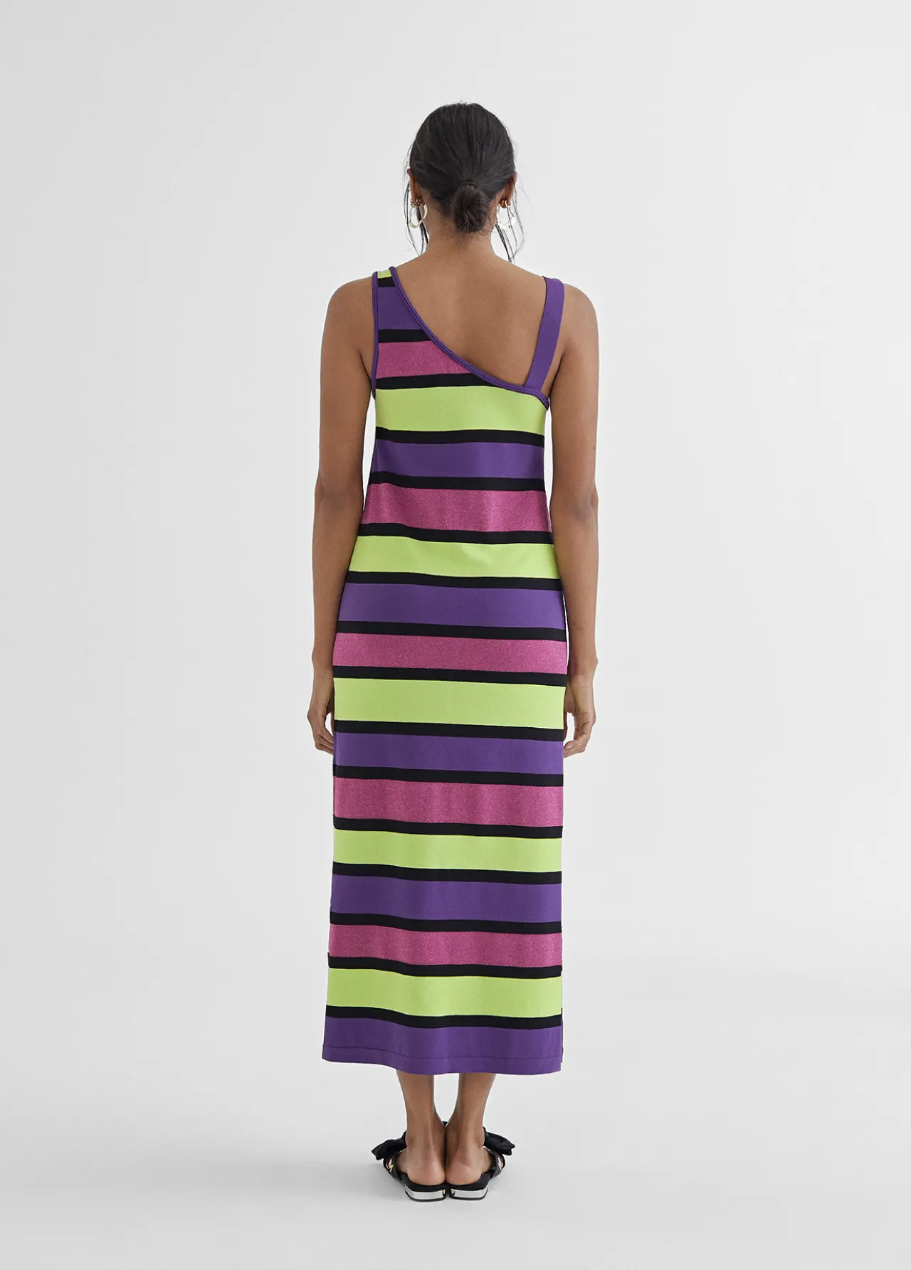 vestido_largo_rayas_1.webp Lola Casademunt Punto<Vestido largo rayas VERDE-LILA