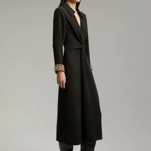 Lola Casademunt Vestidos Y Faldas<Vestido midi nudo NEGRO