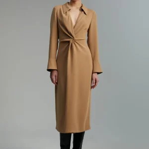 Lola Casademunt Vestidos Y Faldas<Vestido midi nudo NEGRO