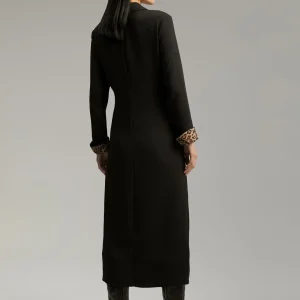 Lola Casademunt Vestidos Y Faldas<Vestido midi nudo NEGRO