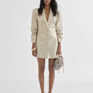 Lola Casademunt Vestidos Y Faldas<Vestido mini DORADO