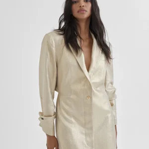 Lola Casademunt Vestidos Y Faldas<Vestido mini DORADO