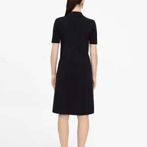 Lola Casademunt Vestidos Y Faldas | Punto<Vestido punto corto bolsillos LC NEGRO