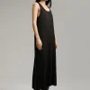Lola Casademunt Vestidos Y Faldas<Vestido sin manga plisado AZULELECTRICO