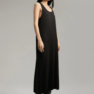Lola Casademunt Vestidos Y Faldas<Vestido sin manga plisado AZULELECTRICO