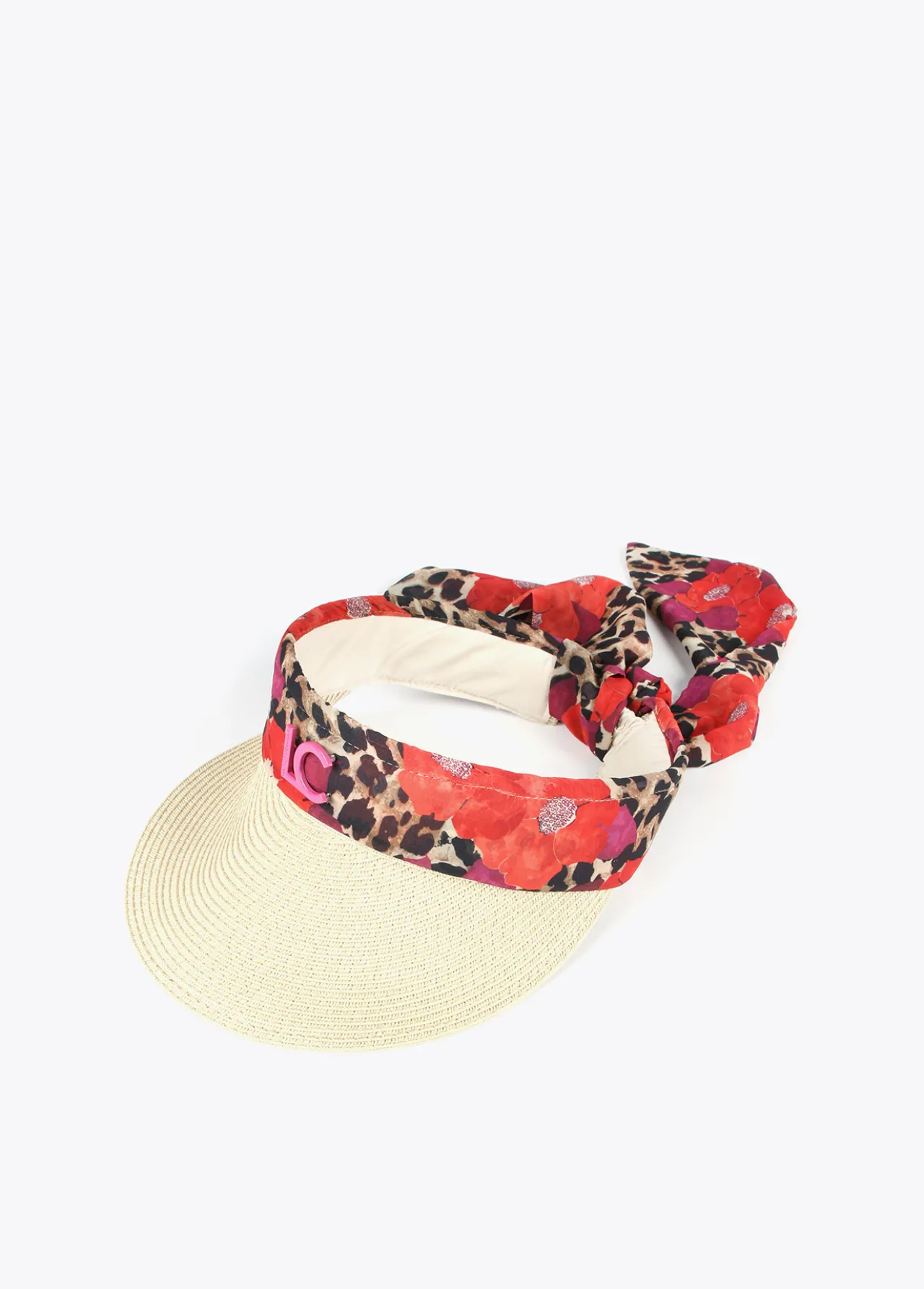 visera_efecto_rfia_0-1.webp Lola Casademunt Accesorios | Baño<Visera efecto ráfia NEGRO