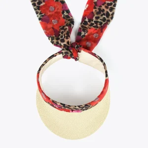 Lola Casademunt Accesorios | Baño<Visera efecto ráfia NEGRO