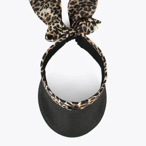 Lola Casademunt Accesorios | Baño<Visera efecto ráfia NEGRO