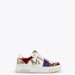 Lola Casademunt Calzado<Zapatillas animal print AZULELECTRICO