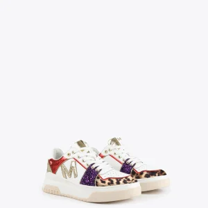 Lola Casademunt Calzado<Zapatillas animal print AZULELECTRICO