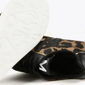 Lola Casademunt Zapatillas Deportivas | Animal Print<Zapatillas animal print CRUDO-NEGRO