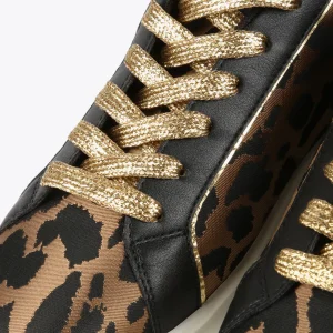 Lola Casademunt Zapatillas Deportivas | Animal Print<Zapatillas animal print CRUDO-NEGRO