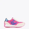Lola Casademunt Zapatillas Deportivas<Zapatillas deportivas azul y rosa flúor ROSA-CRUDO