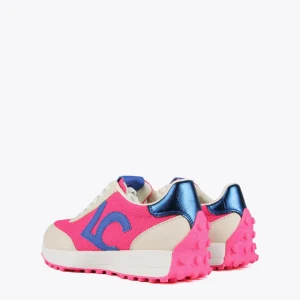 Lola Casademunt Zapatillas Deportivas<Zapatillas deportivas azul y rosa flúor ROSA-CRUDO