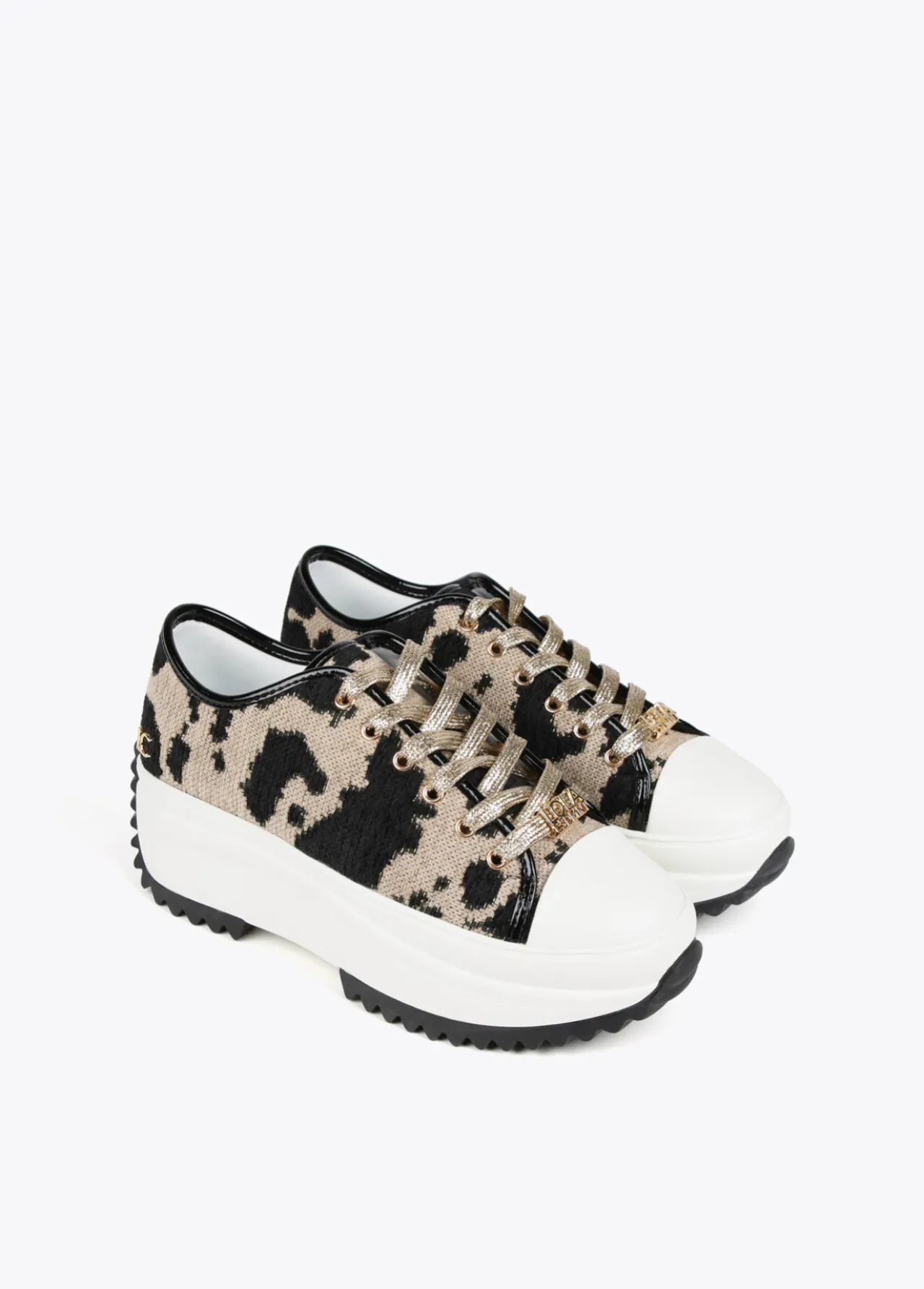 zapatillas_deportivas_tejido_animal_5.webp Lola Casademunt Animal Print | Zapatillas Deportivas<Zapatillas deportivas tejido animal NEGRO-MARRON