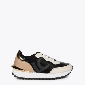 Lola Casademunt Zapatillas Deportivas<Zapatillas deportivas tricolor NEGRO-METAL