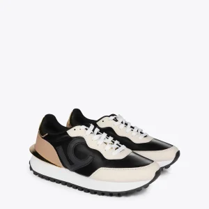 Lola Casademunt Zapatillas Deportivas<Zapatillas deportivas tricolor NEGRO-METAL