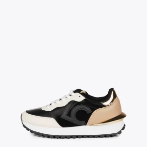 Lola Casademunt Zapatillas Deportivas<Zapatillas deportivas tricolor NEGRO-METAL