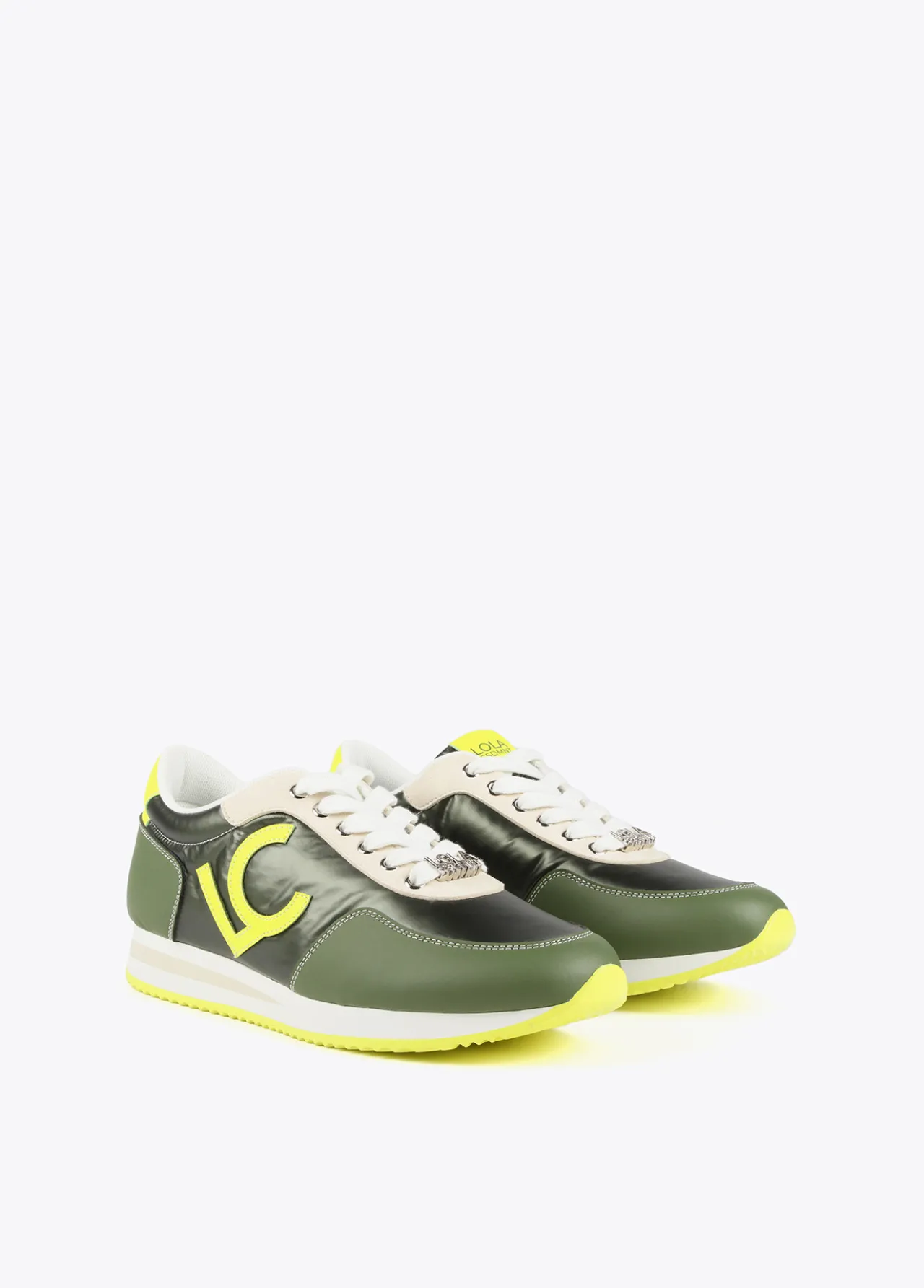 zapatillas_deportivas_verdes_y_lima_2.webp Lola Casademunt Zapatillas Deportivas<Zapatillas deportivas verdes y lima VERDE-LILA