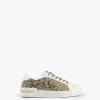 Lola Casademunt Calzado<Zapatillas sneakers estampado leopardo DORADO