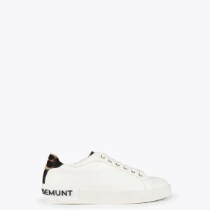 Lola Casademunt Animal Print | Zapatillas Deportivas<Zapatillas tipo sneakers detalles animal print BLANCO-MARRON
