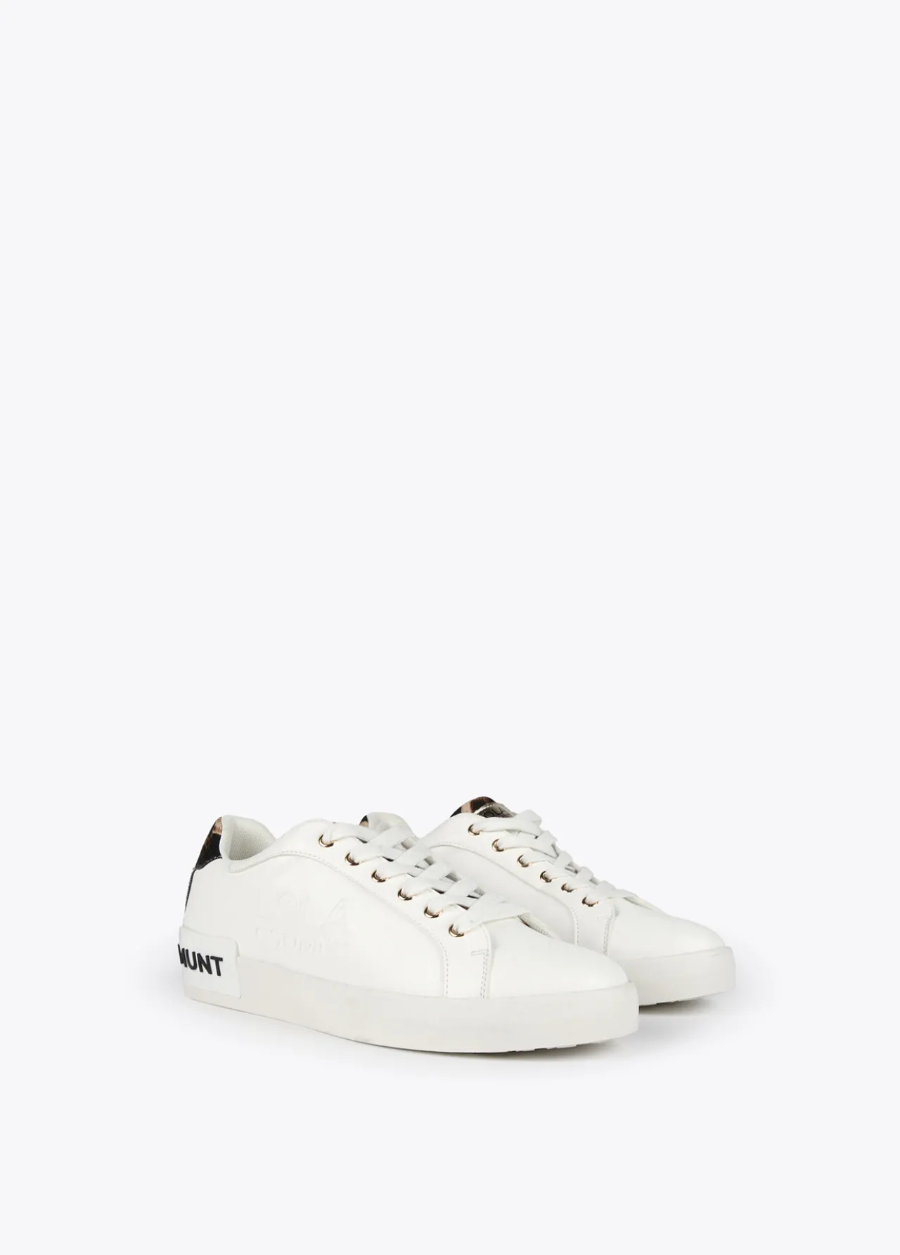 zapatillas_tipo_sneakers_detalles_animal_print_4.webp Lola Casademunt Animal Print | Zapatillas Deportivas<Zapatillas tipo sneakers detalles animal print BLANCO-MARRON