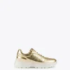 Lola Casademunt Calzado<Zapatillas tipo sneakers metalizadas DORADO