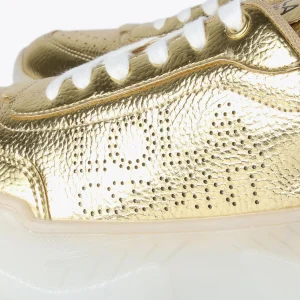 Lola Casademunt Calzado<Zapatillas tipo sneakers metalizadas DORADO