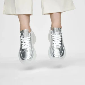 Lola Casademunt Calzado<Zapatillas tipo sneakers metalizadas DORADO