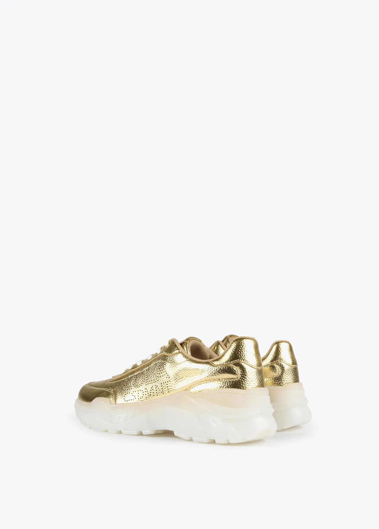 zapatillas_tipo_sneakers_metalizadas_5.webp Lola Casademunt Calzado<Zapatillas tipo sneakers metalizadas DORADO