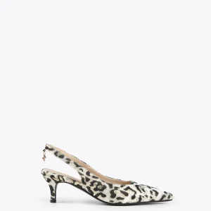 Lola Casademunt Calzado<Zapato estampado animal METAL-NEGRO