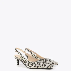 Lola Casademunt Calzado<Zapato estampado animal METAL-NEGRO
