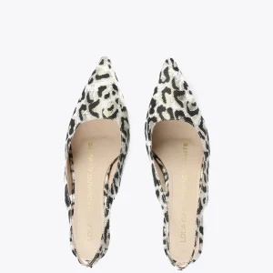 Lola Casademunt Calzado<Zapato estampado animal METAL-NEGRO