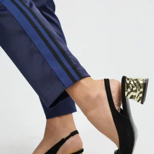 Lola Casademunt Zapatos De Tacón<Zapato salón abierto NEGRO-METAL